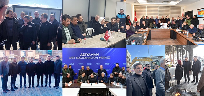 STK’lardan Deprem Bölgesine Ziyaret